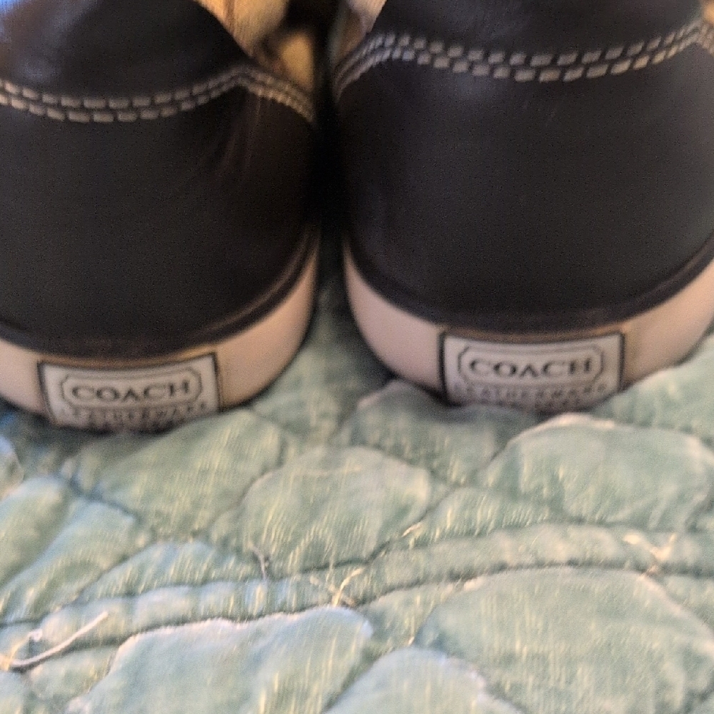 Coach Brown and Caramel Signature Women's Sneakers - Picture 4 of 4